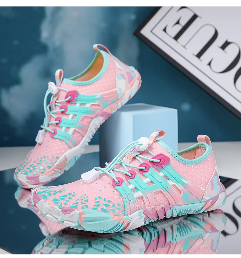 Aqua Shoes Barefoot Beach Shoes Adults Kids Gym Outdoor Training Footwear Unisex Quick-Drying Breathable Sneakers Size 28-46