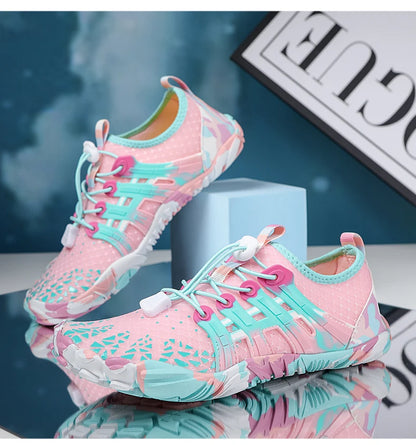 Aqua Shoes Barefoot Beach Shoes Adults Kids Gym Outdoor Training Footwear Unisex Quick-Drying Breathable Sneakers Size 28-46
