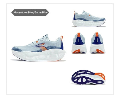 Sapatilhas de Running para Homem 361 Degrees PopBlaze 5 — Novo Amortecimento, Sola Grossa, Respiráveis, Antiderrapantes, para Jogging ao Ar Livre — Sneakers Masculinos 672532212