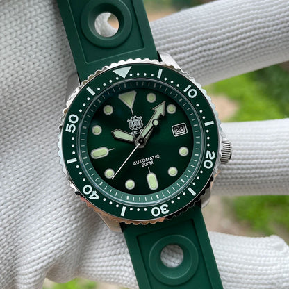 STEELDIVE SD1973 Men's Dive Watch NH35 Automatic Mechanical Men's Watch Luminous Ceramic Bezel Diver Watch Men Watches Sapphire