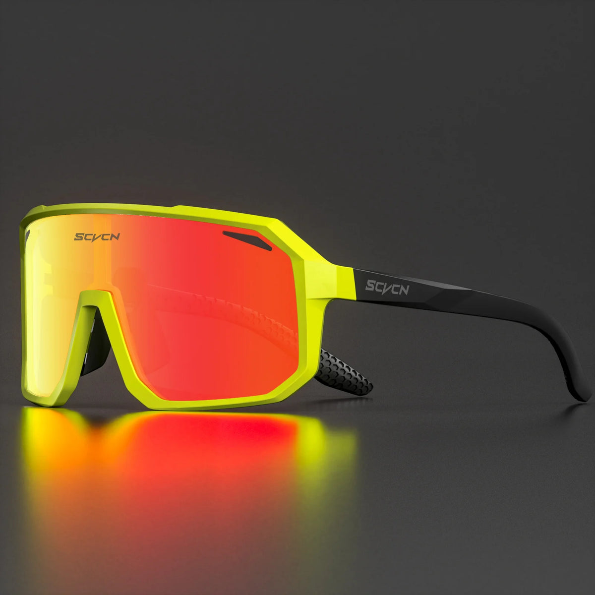 SCVCN New Outdoor Cycling Glasses Bike Sunglasses Men UV400 Eyewear Sports MTB Goggles Bicycle Women Riding Hiking Sunglasses