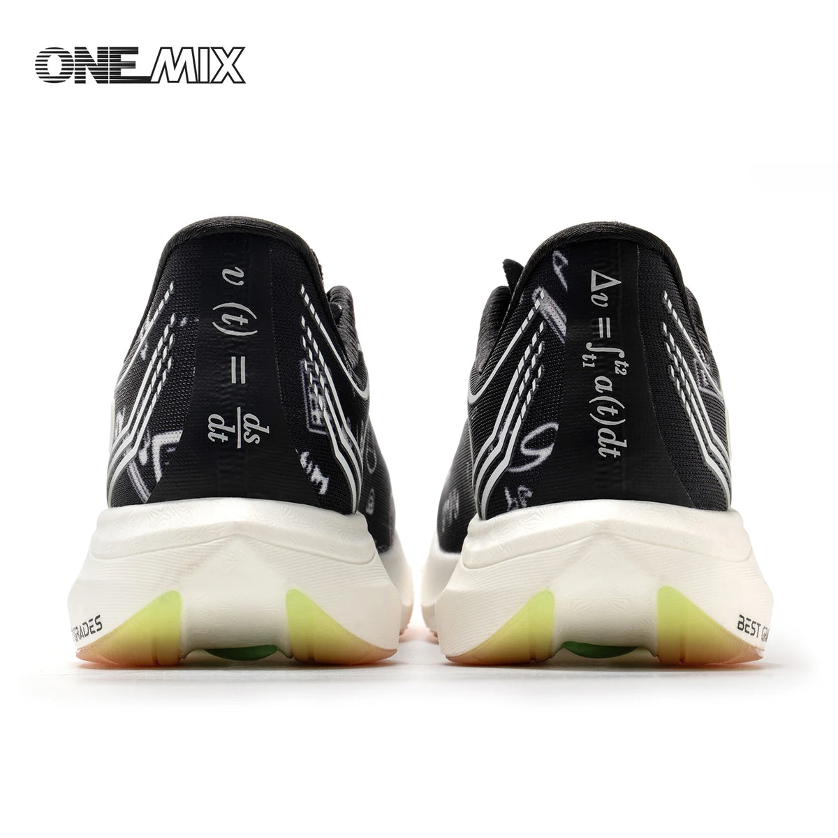 ONEMIX Nové nylonové běžecké boty s karbonovou deskou pro maraton a závody – tlumící nárazy, profesionální stabilní opora, ultralehké tenisky s odrazem