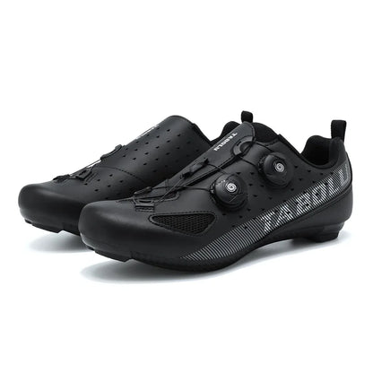 Road Cycling Shoes Flats Cleats Shoes Speed Cycling Sneakers Men’s Bike Shoes Women’s Self-Locking Non-slip Mountain Bicycle SPD Shoes