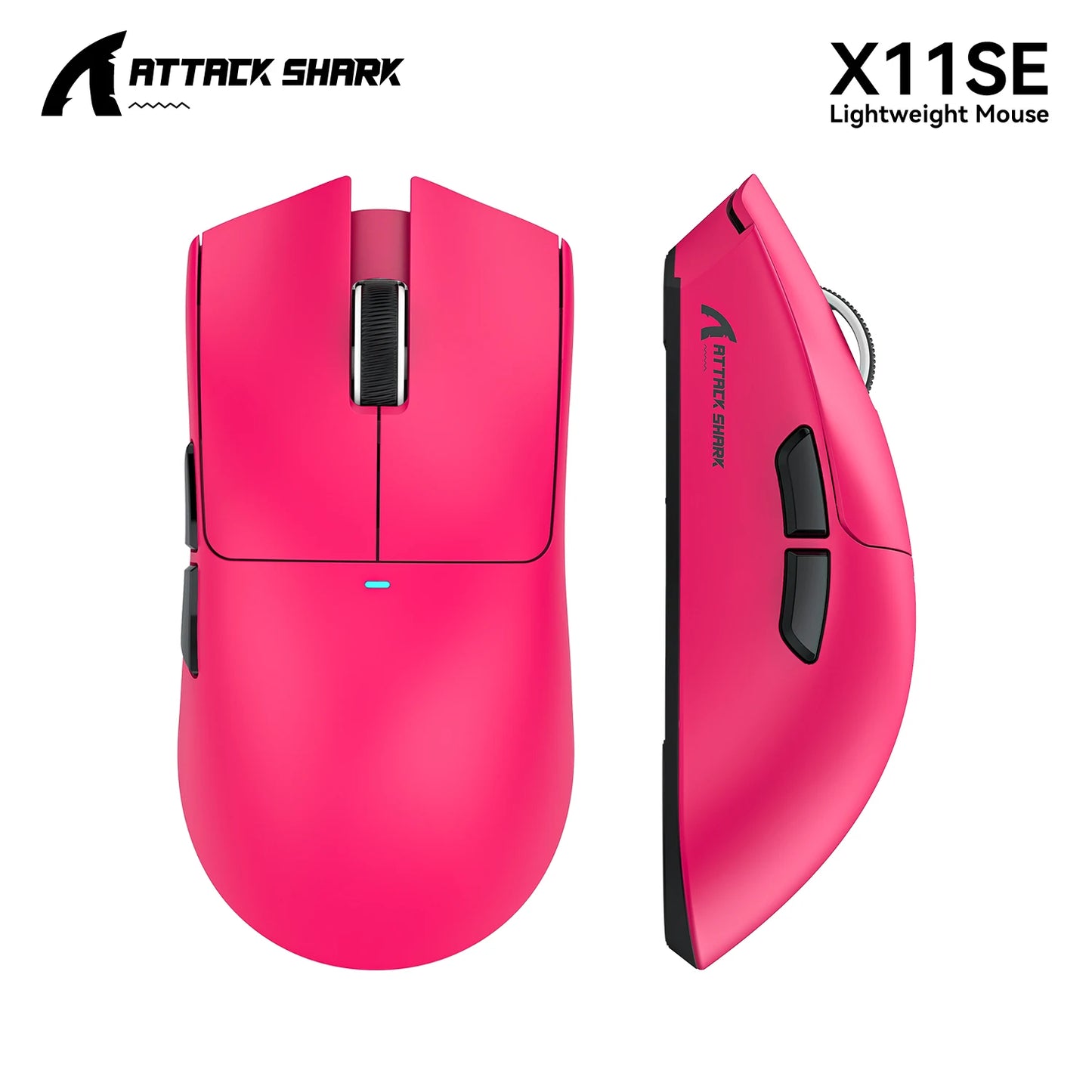 ATTACK SHARK X11 Gaming Mouse  and X11 SE Wireless Mouse 22000 DPI,PAW3311 Sensor,BT/2.4G/Wired,59g Lightweight,2000W Clicks