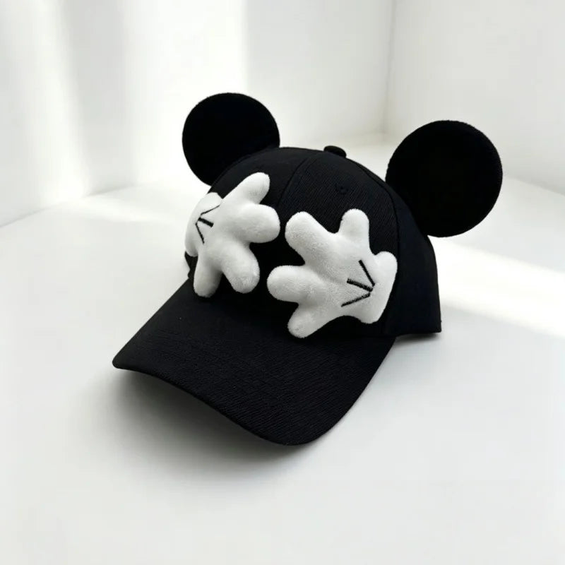 Anime Mouse Hot Sale Parent-Child Children's Baseball Cap Cartoon Big Eared Casual Sports Snapback Hat for Boys and Girls Gift
