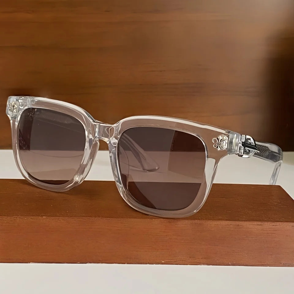 Męskie modne, spersonalizowane okulary przeciwsłoneczne z acetatu – markowy projekt w stylu retro, luksusowe, z filtrem UV400 – damskie okulary przeciwsłoneczne do aktywności na świeżym powietrzu