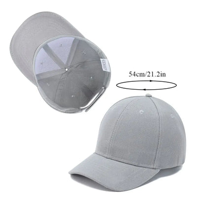 Hot High Ponytail Kids Hat Baseball Cap For Girls Boys Travel Sun Hat Adjustable Children Peaked Caps Hollow Back Ponytail Caps