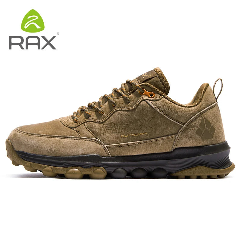 Rax Men's Trekking Shoes, Women's Army Green Trekking Boots, Breathable Mountain Climbing Camping Outdoor Sports Hunting Walking Shoes