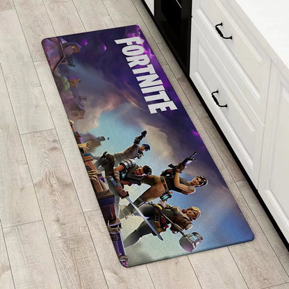 Fußmatte für die Eingangstür im Fortnites-Game-Design, rutschfester Küchenteppich, Teppiche für Wohnzimmer, Balkon und Badezimmer, Fußmatte, Bodenmatten, Teppich