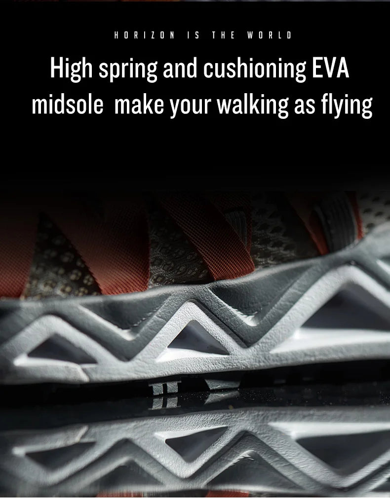RAX New Men’s and Women’s Summer Hiking Shoes Breathable Upstream Shoes Trekking Aqua Shoes Outdoor Fishing Camping Sneakers for Men