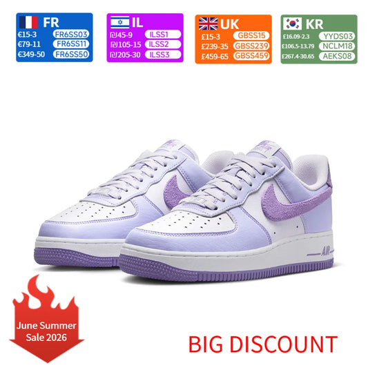Dámské tenisky Nike Air Force 1'07 v klasickém stylu, odolná kůže, pohodlné polstrované boty pro každodenní nošení HQ3905-500