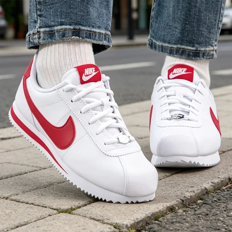 Nike Kids Casual Shoes Lightweight Breathable Non-Slip Wear-Resistant Comfortable Boys' and Girls' Daily Walking Sneakers 904764-101