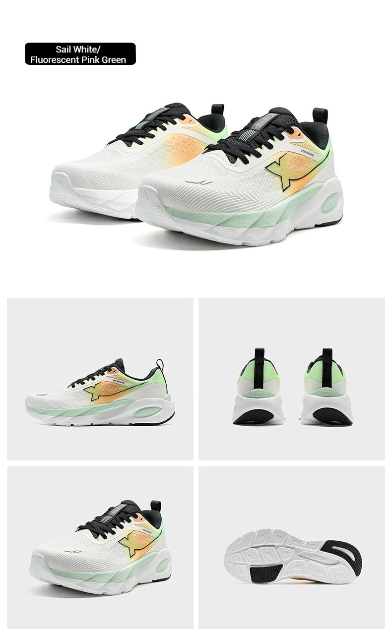 Xtep Lingbu 2.0 Running Shoes Male 2025 Spring ACE Support Feather Foam Sports Shoes Stability Advanced Sneakers 875119110001