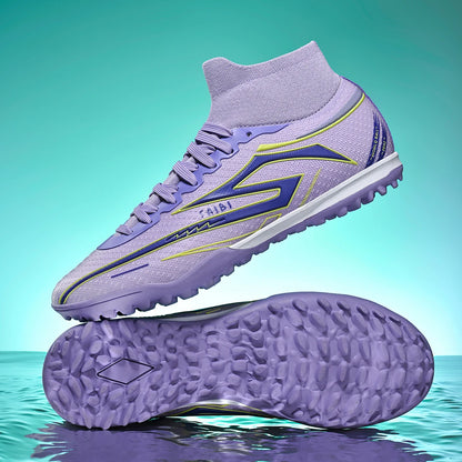 Unisex TF Turf Soccer Cleats - Breathable, Lightweight, Non-Slip & Durable, Ideal for Outdoor Training & Matches