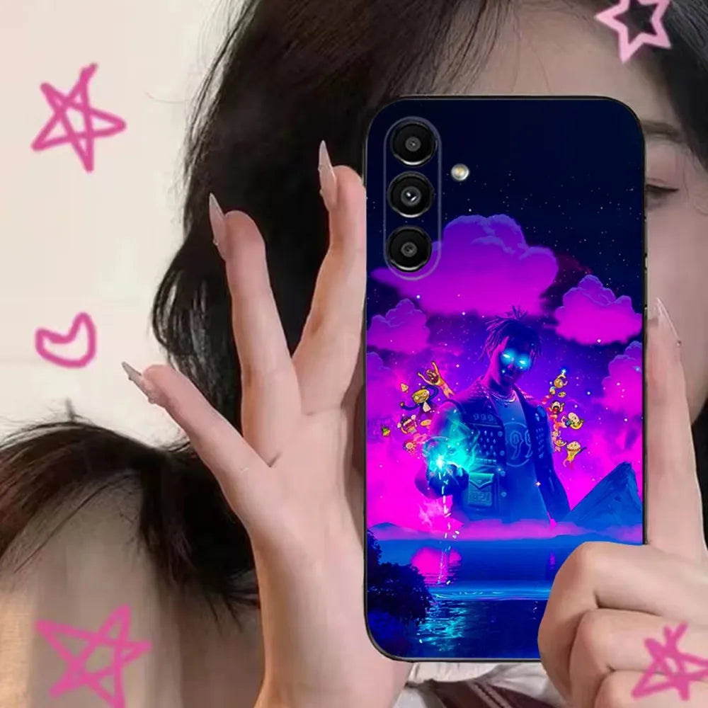 R-Royale F-Fortnite Phone Case For Samsung S24, S21, S22, S23, S30, Ultra, S20, Plus, FE, Lite, Note, 10, 9, 5G Black Soft Cover