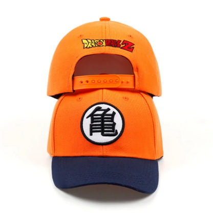 Dragon Ball Son Goku uniszex Gui Wu hímzéses baseball sapka tavaszi és őszi szabadtéri állítható alkalmi sapka napvédő sapka