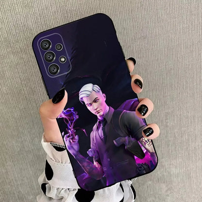 R-Royales F-Fortnites Phone Case For Samsung Galaxy A20, A21s, A22, A31, A32, A52, A53, A72, 73, A80, A91 Soft Black Cover