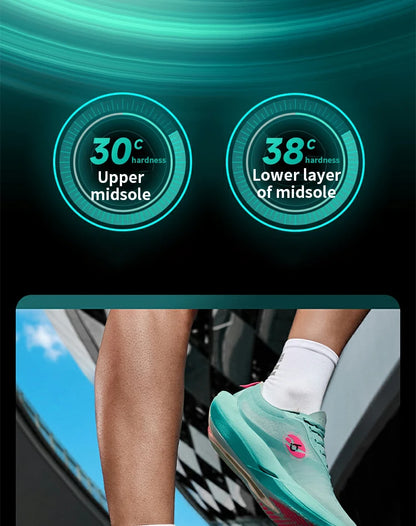 QIAODAN Feiying PB6.0 Men Running Shoes Professional Marathon Full Palm Suspended Carbon Plate Racing Sneakers QDB023261299