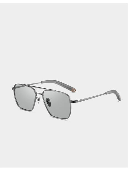 Ochelari de soare polarizați pentru bărbați CAPONI, Seiko, din titan pur, fotocromatici, pentru activități în aer liber și conducere, UV400, ochelari de soare de marcă originală BS50004
