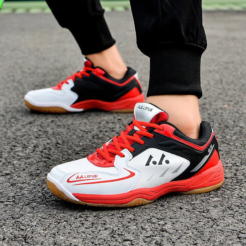 Chaussures de badminton originales décontractées de haute qualité pour hommes, baskets de tennis de table, vêtements de tennis de table, entraînement de degré, extérieur, volley-ball