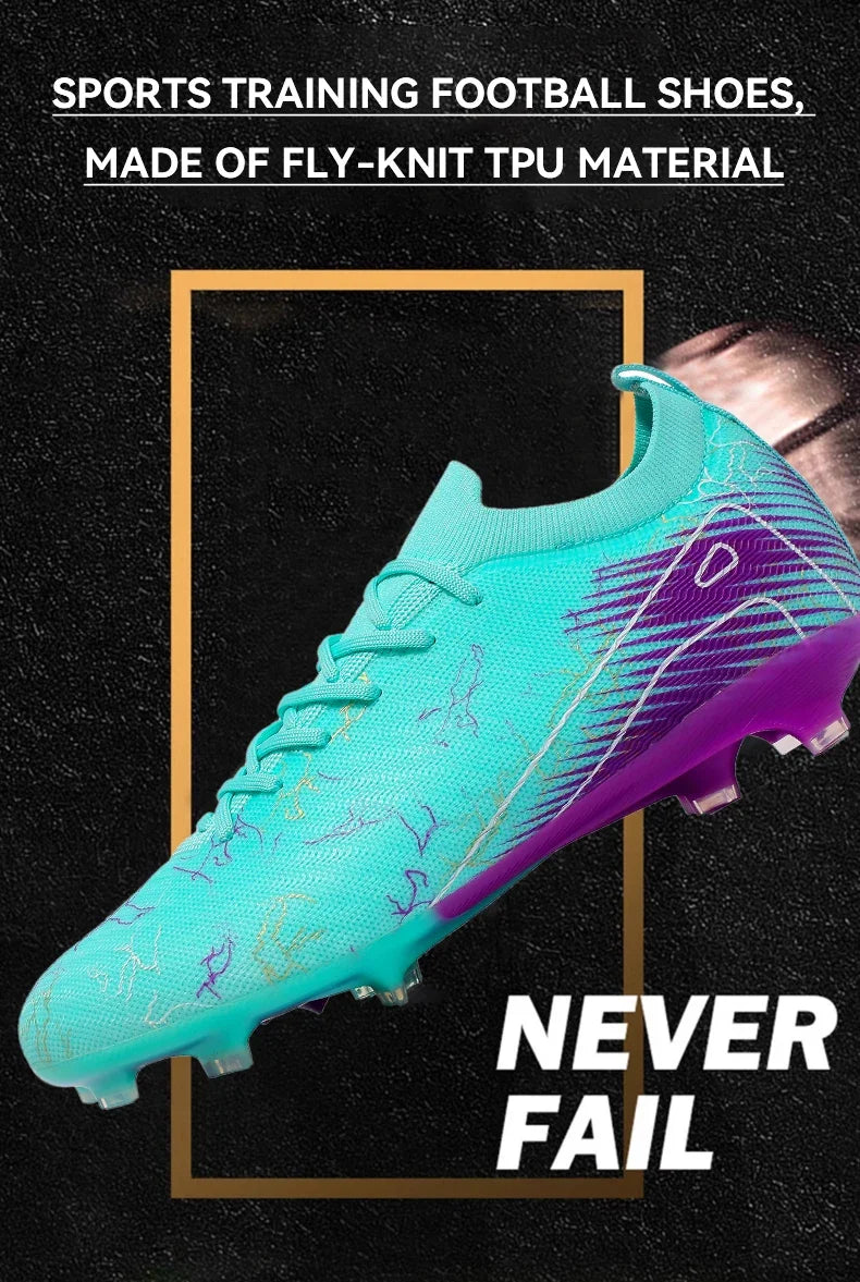 Nieuwe voetbalschoenen voor heren, FG Soccer Shoes voor training, groothandel, topkwaliteit noppenschoenen, antislip, dropshipping, uniseks volwassenen