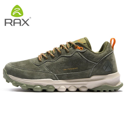 Rax Men's Trekking Shoes, Women's Army Green Trekking Boots, Breathable Mountain Climbing Camping Outdoor Sports Hunting Walking Shoes