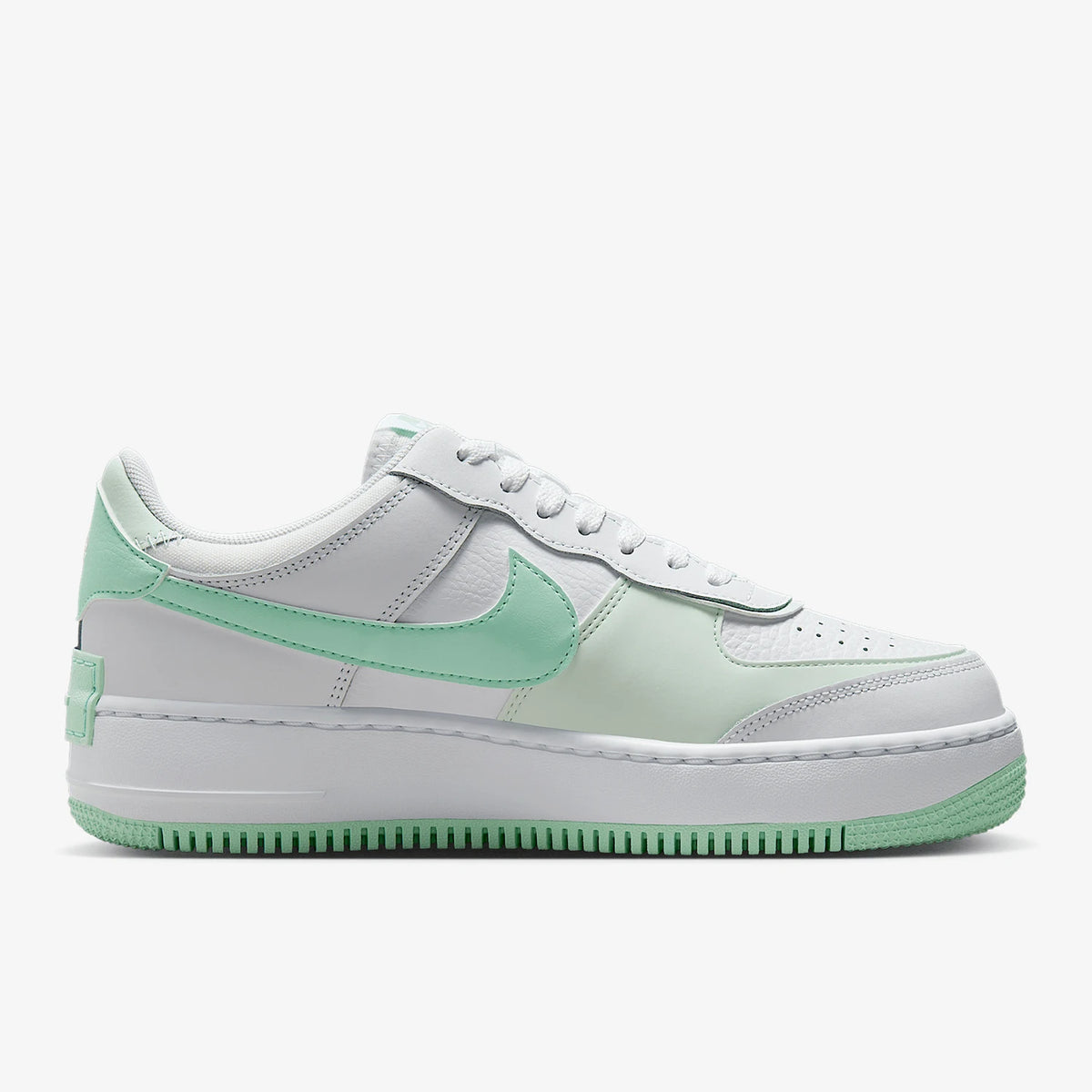 Nike ægte AIR FORCE 1 klassiske sneakers til kvinder med tyk sål og lavt skaft FZ3773-100