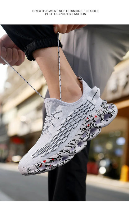 Shoes Men Sneakers Male Casual Men's Shoes Tennis Luxury Shoes Trainer Race Breathable Shoes Fashion Loafers Running Shoes for Men