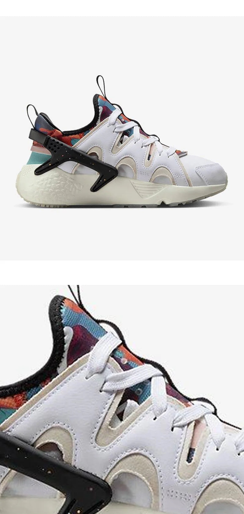 Nike alkuperäiset AIR HUARACHE RUN naisten vapaa-ajan urheilukengät FD4621-181