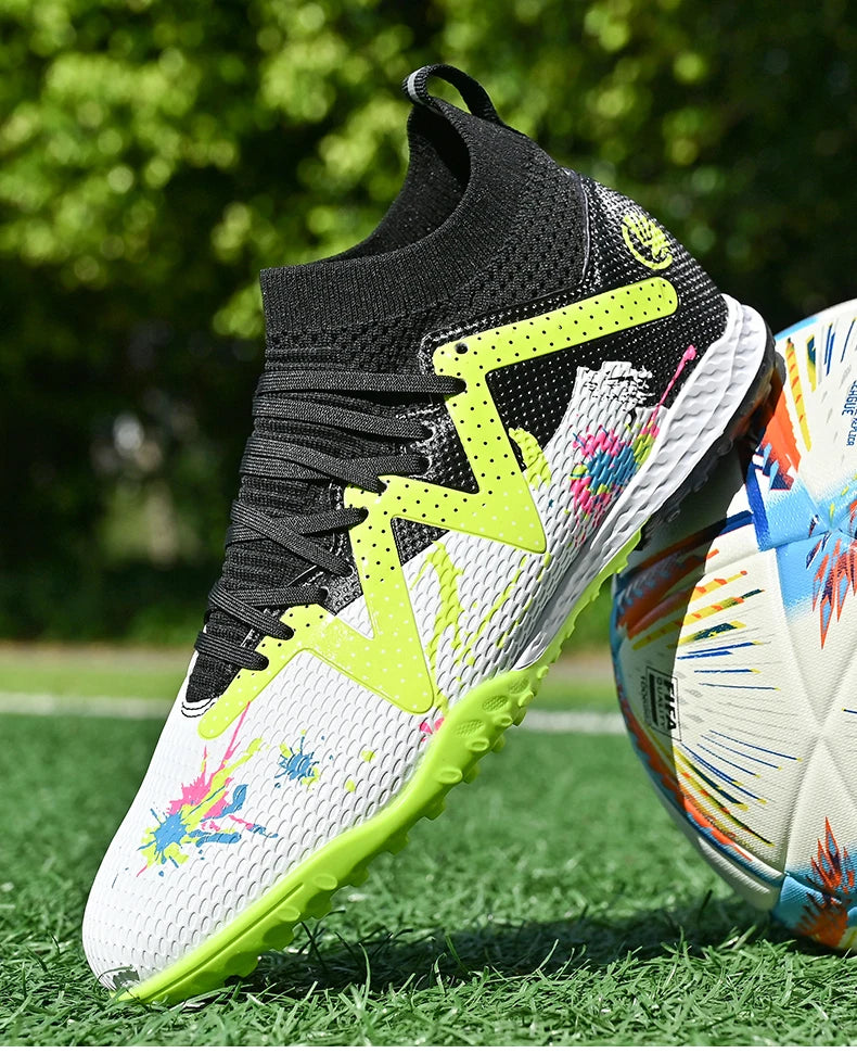 Men New TF Football Boots Society Professional Comfortable Top Quality Male Soccer Shoes Adult Casual Ultralight Football Shoes