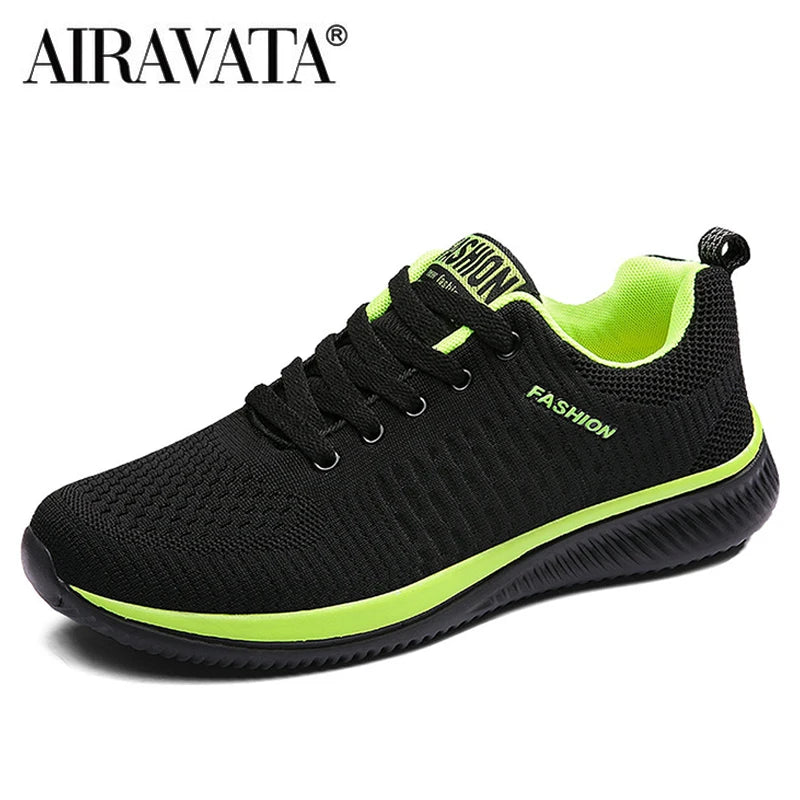 Sneakers da uomo e da donna in maglia, traspiranti, sportive, da corsa, da passeggio e da palestra