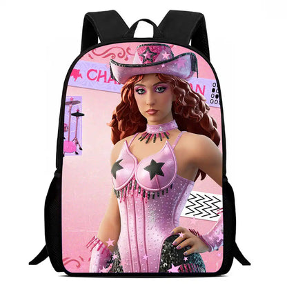 Kids School Backpack Cartoon Fort-nite Bags for Girls Boys Durable Lightweight Large Capacity Breathable