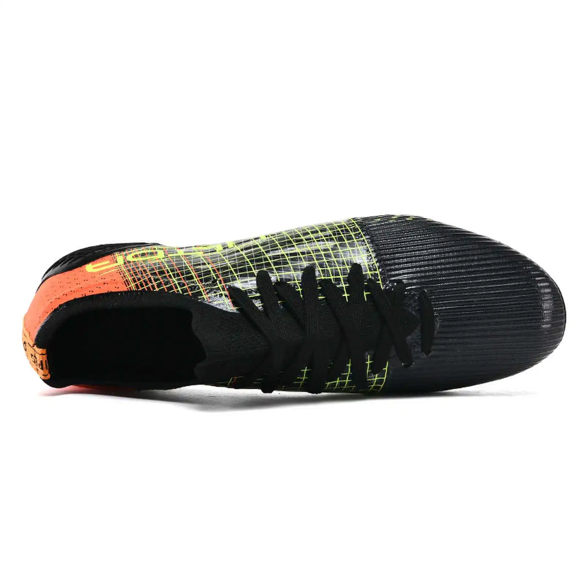Chaussures de football toutes saisons anti-usure avec doublure respirante, amorti antichoc, semelle à crampons stable, unisexe, pour le football en extérieur