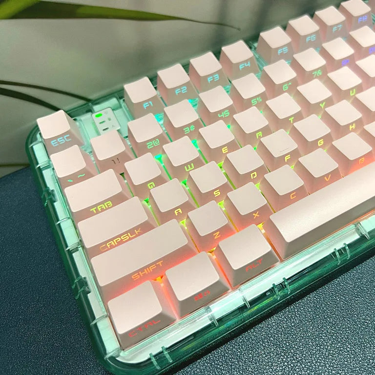 131 Keys Side engraving backlit Keycaps For Cherry MX Switch Mechanical Keyboard OEM Profile ABS Keycap Personality key Caps DIY