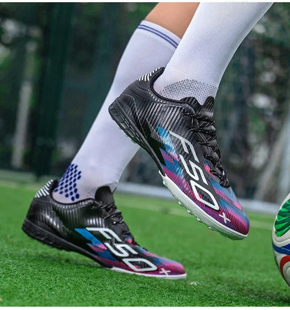 Nouvelles chaussures de football pour hommes, chaussures de football professionnelles, chaussures d'entraînement, chaussures de match, baskets antidérapantes, chaussures de sport pour terrain gazonné, chaussures d'extérie
