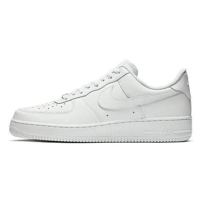Nike Air Force 1 '07 Unisex Casual Sneakers Iconic Leather Low-Top Classic Comfort Shoes CW2288-001