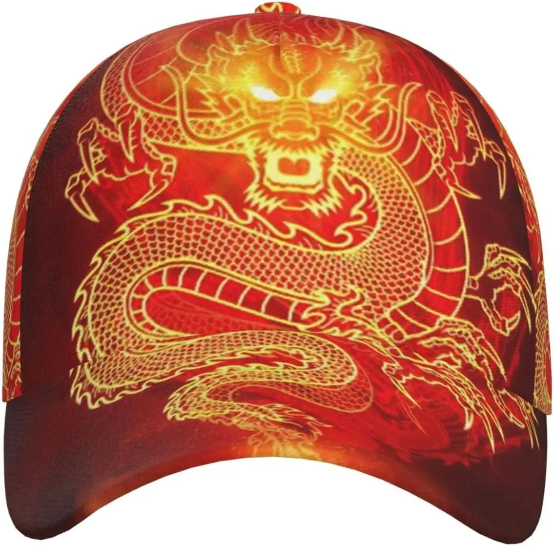 Dragon Snapback-pet Herenbaseballpetten Herenzonnepet Verstelbare coole truckerpet voor dames en heren
