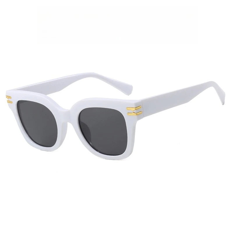 Ochelari de soare pătrați supradimensionați, la modă, de calitate superioară, cu protecție UV, pentru șofat, pentru bărbați și femei, cu personalitate, ochelari unisex