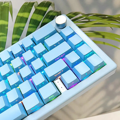 131 Keys Side engraving backlit Keycaps For Cherry MX Switch Mechanical Keyboard OEM Profile ABS Keycap Personality key Caps DIY
