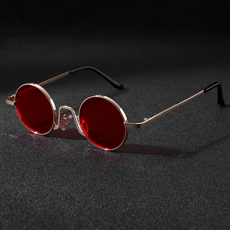 Design Retro Round Frame Sunglasses For Men Polarized UV400 Women Causal Driving Glasses Accessories
