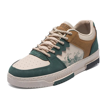 autumn new men casual shoes Outdoor Breathable Flat Shoes Fashion LaceUp Sneakers Men Comfort Trendy Sports Shoes Zapatillas