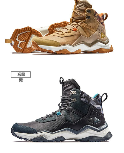 RAX Winter Hiking Boots Men Waterproof Breathable Outdoor Sports Sneakers Trekking Boots Mountain Trekking Shoes Big Size
