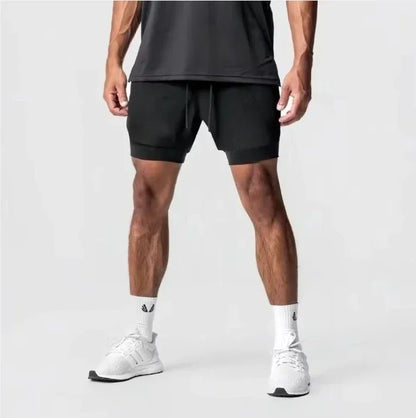 Dragon Ball GOKU Printed Double Layer Shorts Bandai Loose Men's and Women's Summer Sweating Breathable Sports Shorts