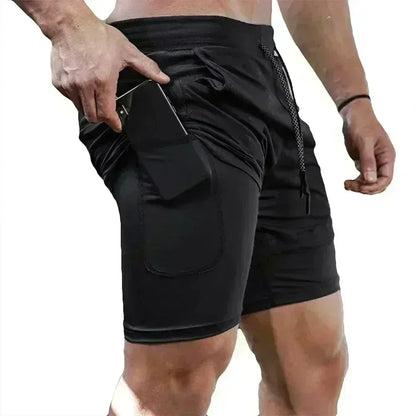 Pantalones cortos de doble capa con estampado moderno de Majin Buu de Dragon Ball, para hombre, de verano, para boxeo y deportes, de secado rápido y transpirables