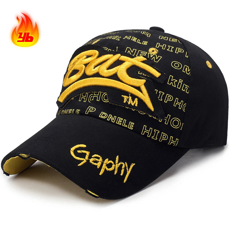 3D Letter Embroidery Patch Cotton Baseball Cap Adjustable Back New Mens Womens Outdoor Casual Sport Sun Cap Trucker Caps Dad Hat