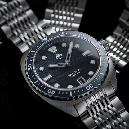 IXDAO IPOSE 2026 New Men's Automatic Mechanical Watch Poseidon Pattern Diving Watch 20Bar Stainless Steel BWG-9 Reloj Hombre