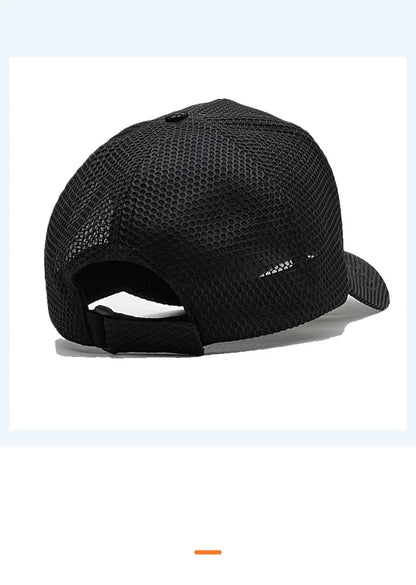 60-64cm Big Head Mesh Breathable Baseball Cap Men And Women Thin Section High Top Hat Outdoor Sunscreen Sun Hat Duck Tongue Hat