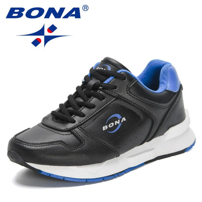 BONA 2023 New Designers Brand Classics Light Sneakers Women Fashion Running Shoes Casual Walking Footwear Ladies Comfort