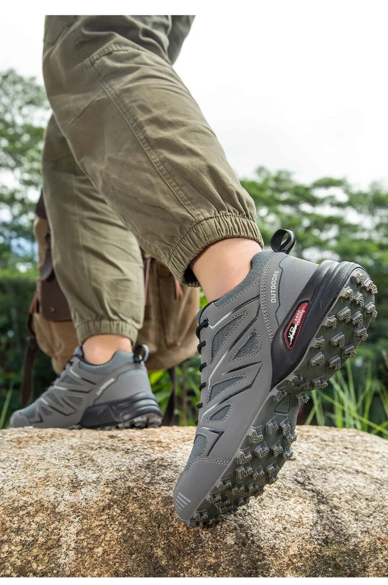 Sapatos de Ciclismo Sem Fecho para Homem, Sapatos de Caminhada Antiderrapantes para Montanha e Todo-o-Terreno, Sapatos Desportivos Respiráveis, Sapatos de Ciclismo de Estrada