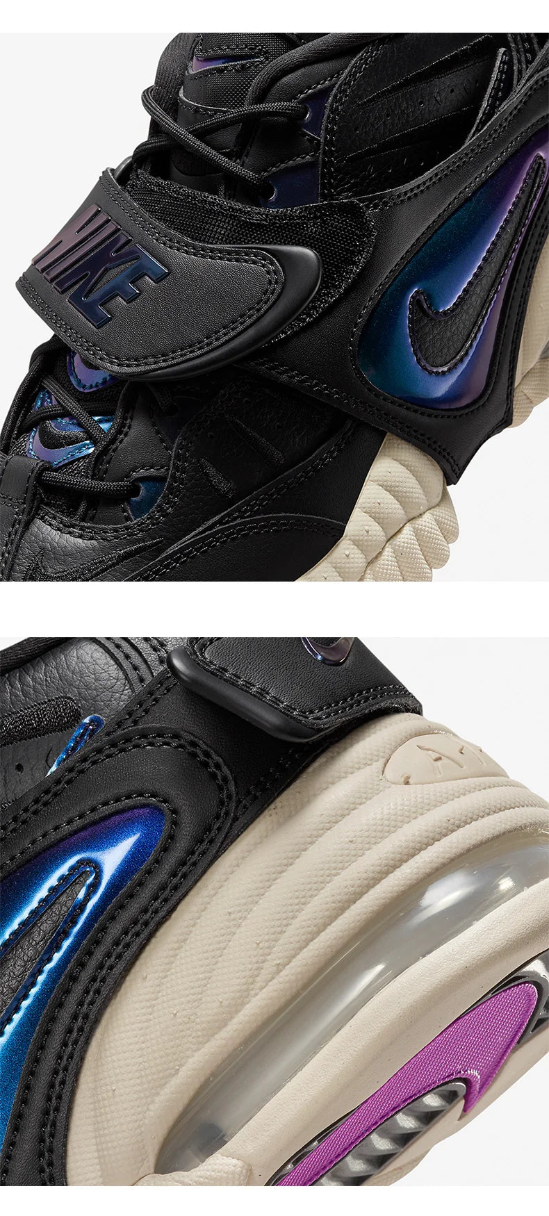Nike originele Air Adjust Force gedempte sportschoenen voor dames DV7409-001